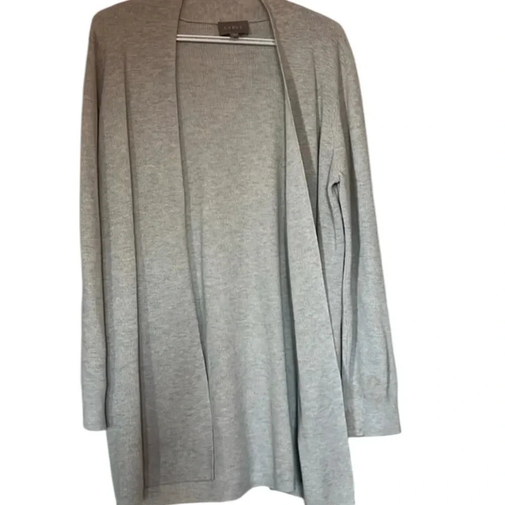 Silver Bohemian Baggy Cardigan - Size US XL by Cyrus